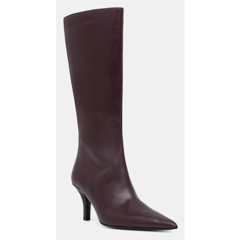 δερμάτινες μπότες patrizia pepe