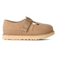  σουέτ κλειστά παπούτσια ugg goldenstar mary jane χρώμα: μπεζ, 1171506.san