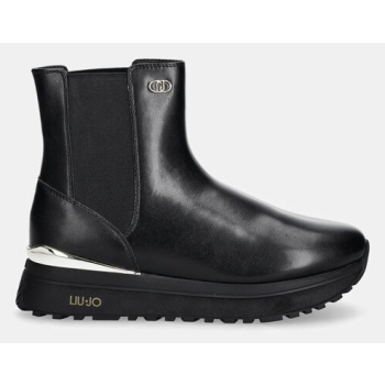 δερμάτινες μπότες τσέλσι liu jo liu jo