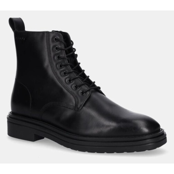 δερμάτινες μπότες πεζοπορίας gant