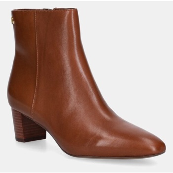 δερμάτινες μπότες lauren ralph lauren