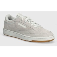  σουέτ αθλητικά παπούτσια reebok classic club c 85 χρώμα: γκρι, 100074450