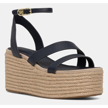δερμάτινα σανδάλια tommy hilfiger ankle