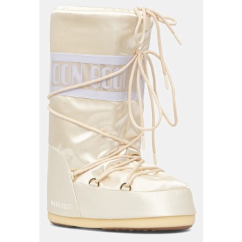μπότες χιονιού moon boot mb icon pearly