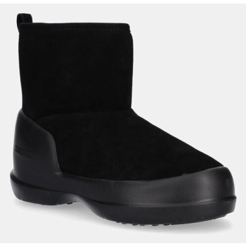 μπότες χιονιού σουέτ moon boot mb