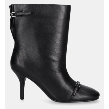 δερμάτινες μπότες answear.lab χρώμα