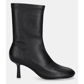 δερμάτινες μπότες answear.lab χρώμα