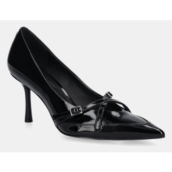 δερμάτινες γόβες answear.lab χρώμα