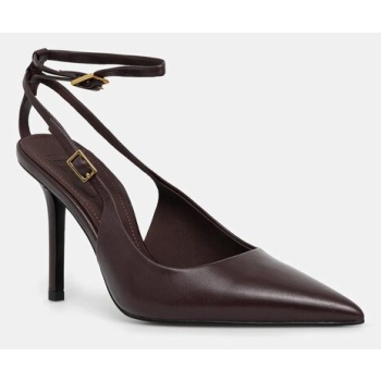 δερμάτινες γόβες answear.lab χρώμα