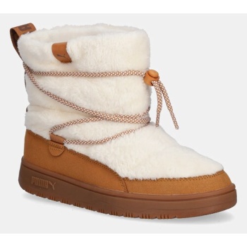 μπότες χιονιού puma snowbae suede wns