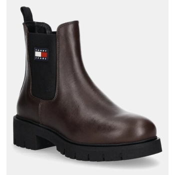 μπότες τσέλσι tommy jeans tjw chelsea