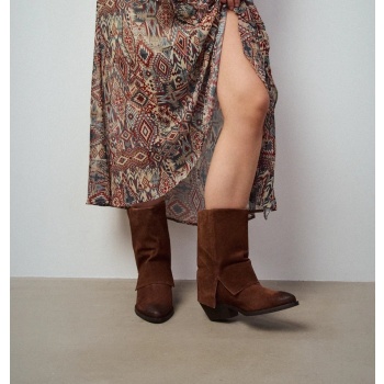 καουμπόικες μπότες σουέτ medicine