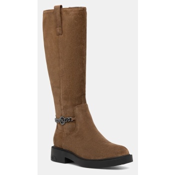 μπότες σούετ guess fyonal2 γυναικείες