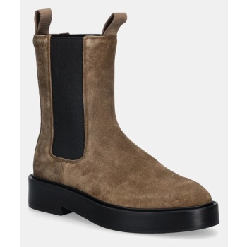 σουέτ μπότες τσέλσι calvin klein