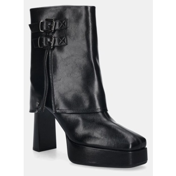 μποτάκια goe χρώμα μαύρο, ss2n4206