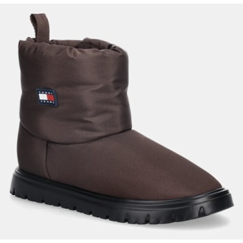 μπότες χιονιού tommy jeans tjw snow