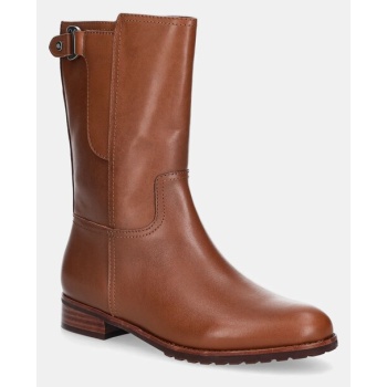 δερμάτινες μπότες lauren ralph lauren