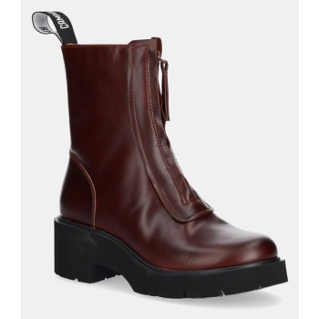 δερμάτινες μπότες camper milah