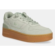  αθλητικά lacoste t-clip platform sneakers χρώμα: τιρκουάζ, 50sfa0187