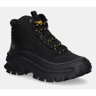  αθλητικά caterpillar intruder galosh 2.0 mid wp χρώμα: μαύρο, p111559