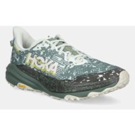  παπούτσια hoka speedgoat 6 gtx χρώμα: μαύρο, 1155150
