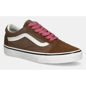 σουέτ sneakers vans old skool χρώμα