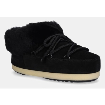 μπότες χιονιού σουέτ moon boot mb evx