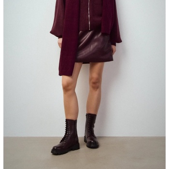 δερμάτινες μπότες medicine γυναικείες