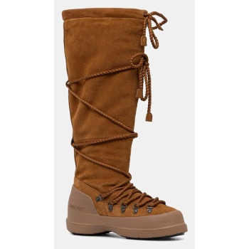 μπότες χιονιού σουέτ moon boot mb luna