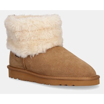 μπότες χιονιού σουέτ answear.lab χρώμα