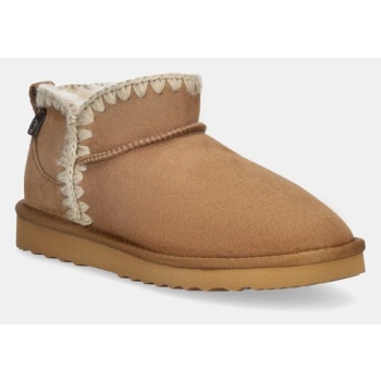 μπότες χιονιού σουέτ answear.lab χρώμα