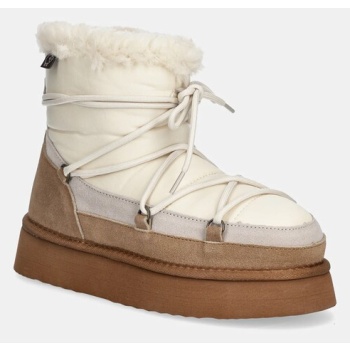 μπότες χιονιού σουέτ answear.lab χρώμα