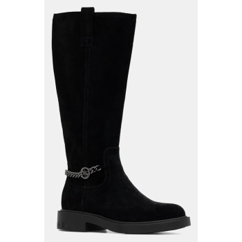 μπότες σούετ guess fyonal2 γυναικείες