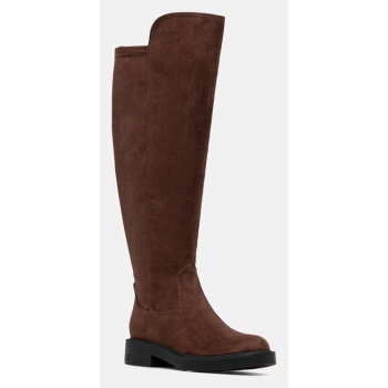 μπότες guess fyza2 χρώμα καφέ, flff2z