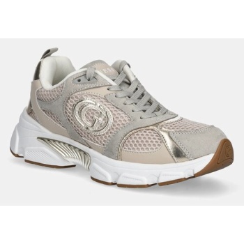 αθλητικά guess ibitha3 χρώμα μπεζ