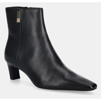 δερμάτινες μπότες tommy hilfiger square