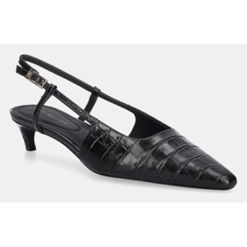 δερμάτινες γόβες tommy hilfiger croc