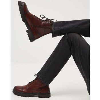 ψηλές μπότες medicine χρώμα καφέ