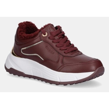 αθλητικά guess farrea χρώμα μπορντό