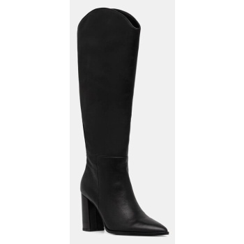 δερμάτινες μπότες steve madden bixby