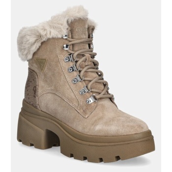 workers σουέτ guess yareli χρώμα μπεζ