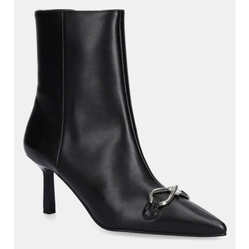 μποτάκια hugo katniss χρώμα μαύρο