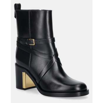 δερμάτινες μπότες elisabetta franchi