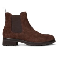 μποτάκια ψηλές  polo ralph lauren bryson chls boots χρώμα: καφέ, 812974123002