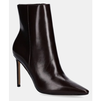 μποτάκια aldo guavaberry χρώμα καφέ