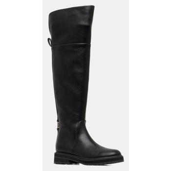 μπότες twinset χρώμα μαύρο, 252tgt124