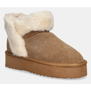 μπότες χιονιού σουέτ answear.lab χρώμα