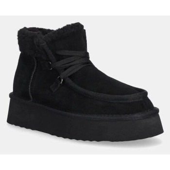 μπότες χιονιού σουέτ answear.lab χρώμα