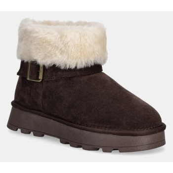 μπότες χιονιού σουέτ answear.lab χρώμα