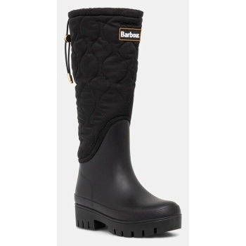 γαλότσες barbour marnie χρώμα μαύρο